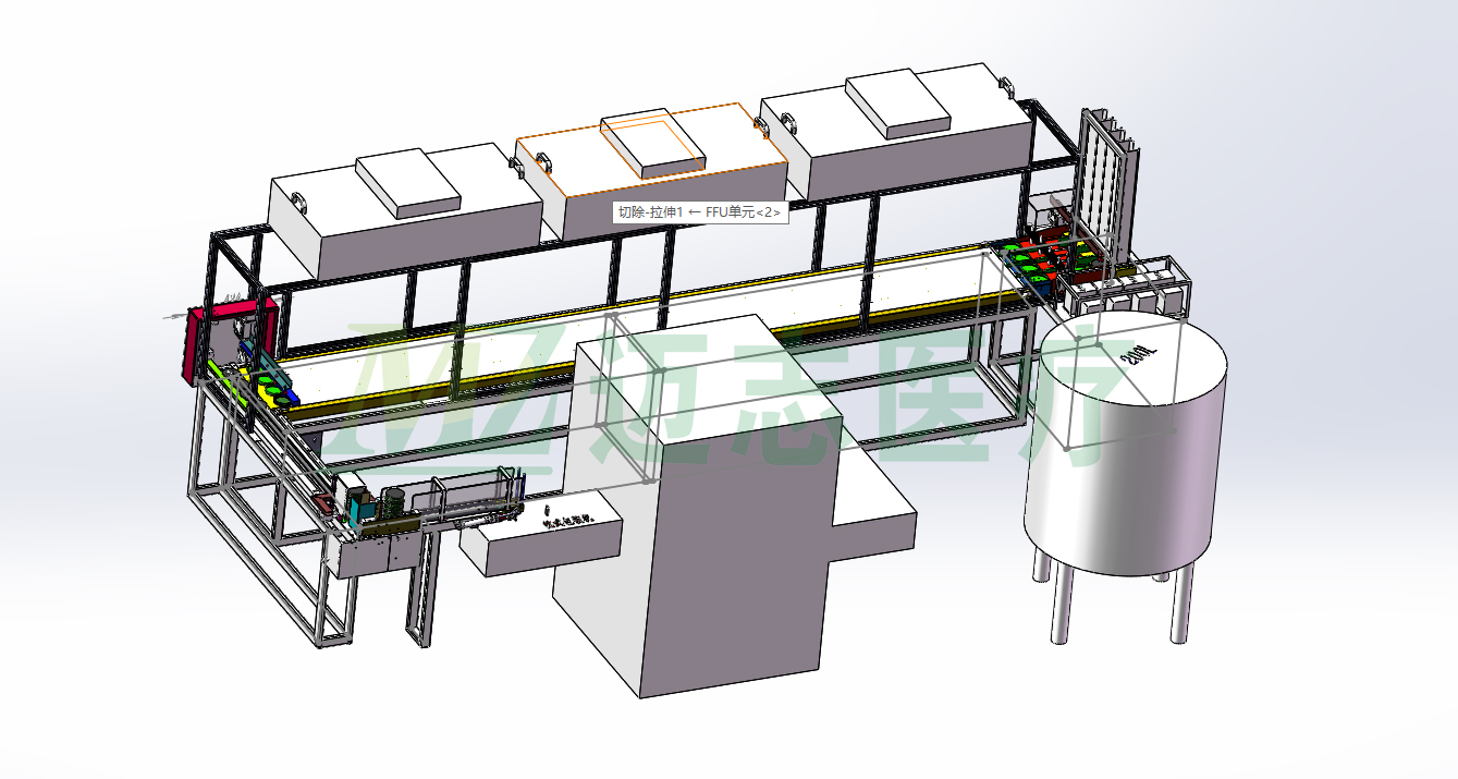 培養(yǎng)皿灌裝生產線